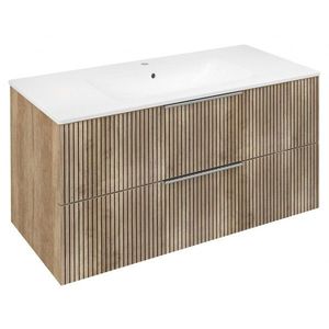 SAPHO - CIRASA STRIP umývadlová skrinka 99, 8x52x46cm, dub alabama CR100-2322 vyobraziť