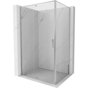 MEXEN/S - Exo sprchovací kút dvere krídlové 115 x 80, transparent, chróm 819-115-080-01-00 vyobraziť