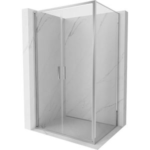 MEXEN/S - Exo sprchovací kút dvere krídlové 70 x 100, transparent, chróm 814-070-100-01-00 vyobraziť