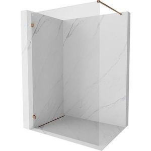MEXEN/S - Lunar Sprchová zástena WALK-IN ľavá 100 x 200, transparent 8 mm, ružové zlato 830-100-000-60-00-L vyobraziť