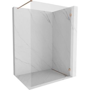 MEXEN/S - Lunar Sprchová zástena WALK-IN pravá 100 x 200, transparent 8 mm, meď kartáčovaná 830-100-000-65-00-P vyobraziť