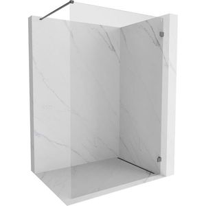 MEXEN/S - Lunar Sprchová zástena WALK-IN pravá 100 x 200, transparent 8 mm, grafit kartáčovaná 830-100-000-66-00-P vyobraziť