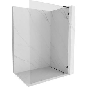 MEXEN/S - Lunar L Sprchová zástena WALK-IN pravá 80 x 200, transparent 8 mm, čierna 830L-080-000-70-00-P vyobraziť
