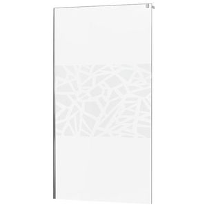 MEXEN - KIOTO walk-in 120x200 cm 8mm biela vzor samostatné sklo 800-120-000-00-85 vyobraziť