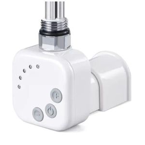 HOPA - Vykurovacia tyč BURG s termostatom - Farba vykurovacej tyče - Biela, Typ pripojenia - Podomietkové, Výkon vykurovacej tyče - 200 W RDOHT120006 vyobraziť