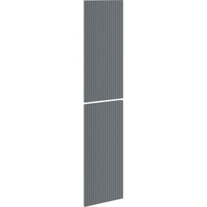 MEXEN - Rivel čelo pre kúpeľňovú skrinku reliéf 35 x 80 cm (2 ks.), grafit mat 91A21-1600-300-2-66 vyobraziť