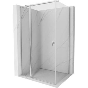 MEXEN/S - Mist T sprchovací kút dvere krídlové 90 x 120, transparent, chróm 8A4T-090-120-01-00 vyobraziť