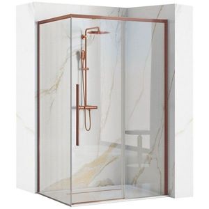 REA - Sprchovací kút SOLAR - Copper Brush 120x90 REA-K9514 vyobraziť