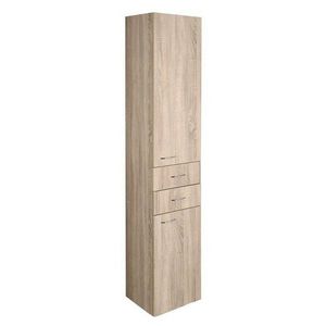 AQUALINE - ZOJA/KERAMIA FRESH skrinka vysoká 35x184x29cm, dub platin 51222 vyobraziť