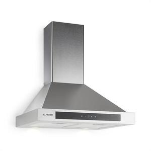 Klarstein Zelda, digestor, 60 cm, nástenný, 620 m³/h, LED, dotykové ovládanie, časovač, nehrdzavejúca oceľ vyobraziť