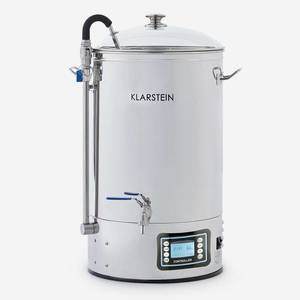 Klarstein Mundschenk, sladový kotol, 30 l, 2500 W, zariadenie na varenie piva, nehrdzavejúca oceľ vyobraziť