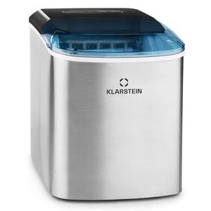 Klarstein On-The-Rocks, výrobník ľadu, 12 kg/24 h, nádrž 2, 1 l, LED, nehrdzavejúca oceľ, čierny vyobraziť