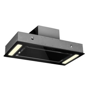 Klarstein Remy, digestor, 90 cm, stropný, 620 m³/h, diaľkové ovládanie, čierny vyobraziť