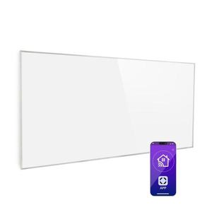 Klarstein Wonderwall 720 Smart, infračervený ohrievač, 120 x 60 cm, 720 W, týždenný časovač, IP24, biely vyobraziť