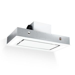 Klarstein Remy, digestor, 90 cm, stropný, 620 m³/h, diaľkové ovládanie, biely vyobraziť