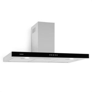 Klarstein Darya, digestor, 90 cm, 310 m³/h, nehrdzavejúca oceľ, strieborný vyobraziť