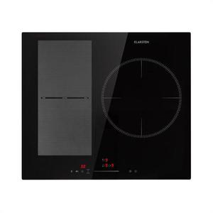 Klarstein Delicatessa 3 Flex, indukčná varná doska, 6600 W, 3 zóny, sklokeramika, čierna vyobraziť