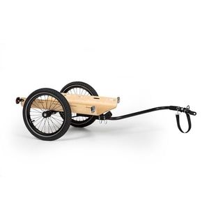KLARFIT Companion Travel, nákladný príves, 40 kg, príves za bicykel, čierna/drevo vyobraziť