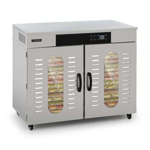 Klarstein Master Jerky 500, sušička potravín, 3000 W, 40 – 90 °C, 24 hod. časovač, nehrdzavejúca oceľ, strieborný vyobraziť
