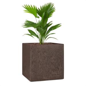 Blumfeldt Solid Grow Rust, kvetináč, 40 x 41 x 40 cm, fibreclay, hrdzavá farba vyobraziť