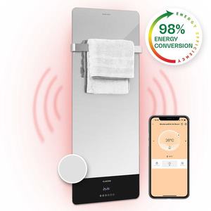 Klarstein Hot Spot Crystal Reflect Smart, infračervený ohrievač, 850 W, aplikácia, časovač, zrkadlo vyobraziť