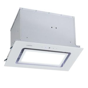 Klarstein Hektor Brilliant Edition, digestor, 52 cm, vstavaný, 506 m³/h, dotykové ovládanie, sklo, biely vyobraziť