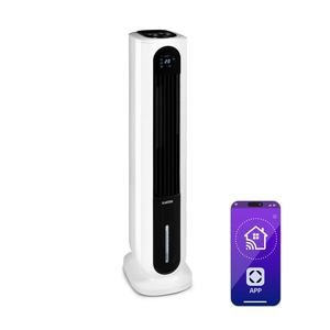 Klarstein Polar Tower Smart, ochladzovač vzduchu, ventilátor, 85 W, 7 l, diaľkový ovládač, 5 x chladiaci box vyobraziť