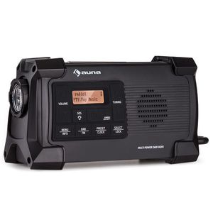 Auna Patagonia DAB+ Outdoorové rádio DAB / DAB+ / FM Nabíjanie kľukou USB SOS Alarm Vodotesné vyobraziť