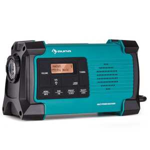 Auna Patagonia DAB+ Outdoorové rádio DAB / DAB+ / FM Nabíjanie kľukou USB SOS Alarm Vodotesné vyobraziť
