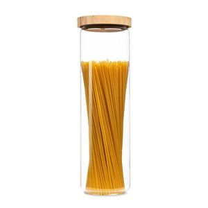 Klarstein Skladovacia nádoba, s bambusovým uzáverom, 1700 ml, stohovateľná, vzduchotesná vyobraziť