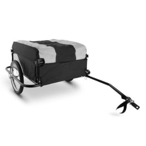DURAMAXX Mountee, 130 l, 60 kg, príves na bicykel, nákladný vozík, oceľová tyč vyobraziť