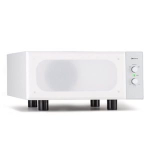 Auna Line 501 Slim, subwoofer, bass reflex, aktívny, 80 W RMS, 50 - 100 Hz, 4 Ohm vyobraziť