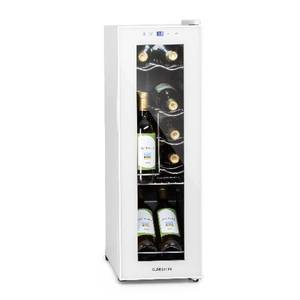 Klarstein Shiraz 12 Slim, vinotéka, 32 l, 12 fliaš, 85 W, 5–18°C, dotykový ovládací panel vyobraziť