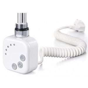 HOPA - Vykurovacia tyč BURG s termostatom - Farba vykurovacej tyče - Biela, Typ pripojenia - Krútený kábel, Výkon vykurovacej tyče - 300 W RDOHT230006 vyobraziť
