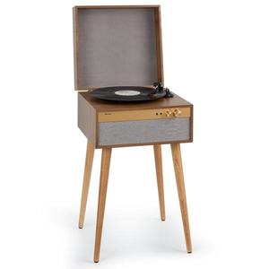 Auna Berklee TT Case, gramofónový prehrávač, remeňový pohon, 33 1/3, 45 a 78 otáčok/minútu, stereo reproduktory vyobraziť