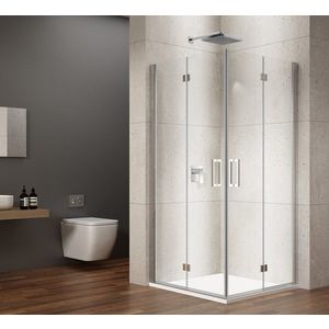 GELCO - LORO štvorcová sprchová zástena 700x700 rohový vstup GN4770-01 vyobraziť