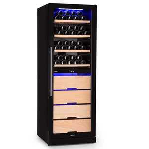 Klarstein Barossa 123 Duo, vinotéka, 226 l, 123 fliaš, 2 zóny, dotykové ovládanie vyobraziť