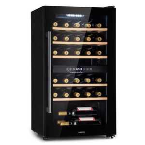 Klarstein Barossa 29 Duo, vinotéka, 80 l, 29 fliaš, 2 zóny, ovládanie tlačidlom vyobraziť