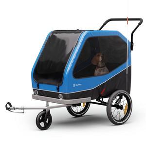 KLARFIT Goldie Buggy, príves na bicykel, 324 l, max. 40 kg, skladací, odolný voči poveternostným vplyvom vyobraziť