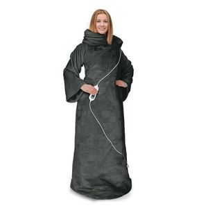 Klarstein Slanket vyhrievaná deka s rukávmi 120W 155x180cm Coral Fleece vyobraziť