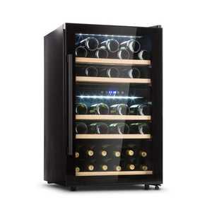 Klarstein Barossa 40D, vinotéka, 135 l, 2 zóny, 41 fliaš, sklenené dvere, dotyková vyobraziť