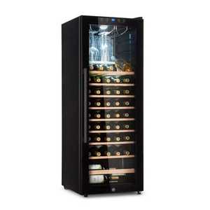 Klarstein Barossa 54 Uno, vinotéka, 155 l, 54 fliaš, sklenené dvere, dotykové ovládanie, LED vyobraziť