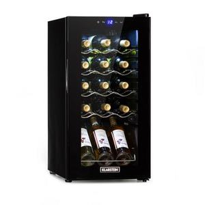 Klarstein Shiraz 15 Slim Uno, vinotéka, 44 l, 135 W, 5–18°C, dotykové ovládanie, čierna vyobraziť