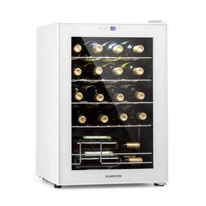 Klarstein Shiraz 20 Uno, vinotéka, 53 l, 20 fliaš, 5-18°C, dotykový ovládací panel vyobraziť