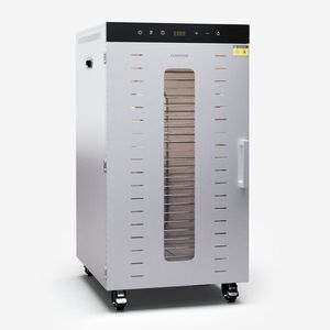 Klarstein MasterJerky 350, sušička, výkon 2 000 W, teplotný rozsah 30 - 90 °C, časovač na 24 hodín, nehrdzavejúca oceľ vyobraziť