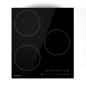 Klarstein Delicatessa Indukčná varná doska, 45 cm, 6600 W, 3 varné platne, Slider-Control, Boost vyobraziť