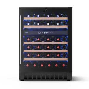 Klarstein Illuminosa vstavaná vinotéka | Dualzone | 129 litrov | 46 fliaš | 60 cm vyobraziť