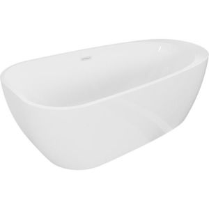 MEXEN/S - Giada voľne stojaca vaňa 170 x 90, biela lesk, sifón a prepad biela 52741709000-20 vyobraziť