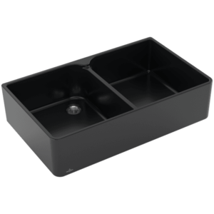VILLEROY & BOCH VILLEROY & BOCH - Keramický drez Villeroy & Boch Farmhouse 90 X, 639001R7, Pure Black 639001R7 vyobraziť