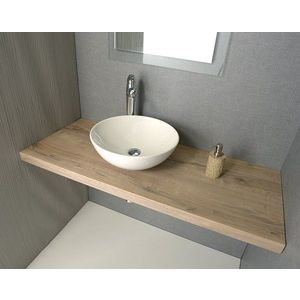 SAPHO - AVICE doska pod umývadlo 90x50cm, hrúbka 5cm, dub Rover AV094 vyobraziť